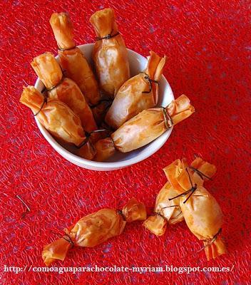 CARAMELOS DE SOBRASADA Y MIEL