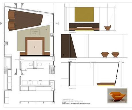 NUEVA PROPUESTA DE INTERIORISMO PARA LA VIVIENDA EN LÍBANO DISEÑADA POR A-CERO: PLANTA PRIMERA