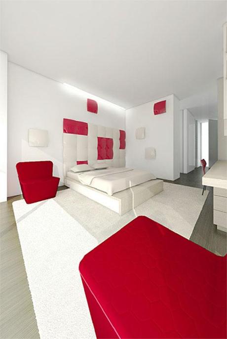 NUEVA PROPUESTA DE INTERIORISMO PARA LA VIVIENDA EN LÍBANO DISEÑADA POR A-CERO: PLANTA PRIMERA