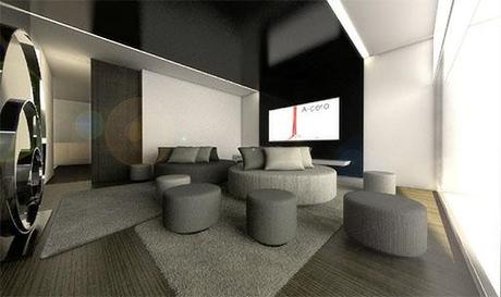 NUEVA PROPUESTA DE INTERIORISMO PARA LA VIVIENDA EN LÍBANO DISEÑADA POR A-CERO: PLANTA PRIMERA