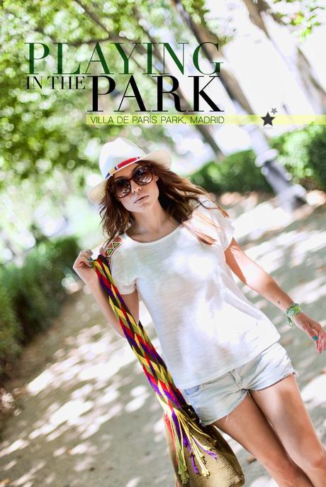 street style parque audiencia madrid. barbara crespo outfit