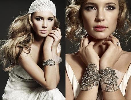 WF: JOHANNA JOHNSON WEDDING STYLE, novias vintage, vintage bride, invitadas, bodas, novias, vestidos novia art decó, tocados para novias, tocados con plumas novias, velo para novias