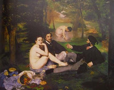 ALMUERZO EN LA HIERBA-EDUOARD MANET