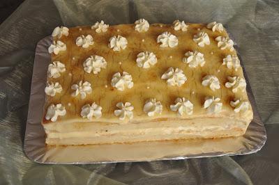 Tarta De Nata Con Crema Quemada