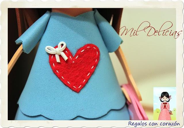 ♥ Fofucha Delifú corazón