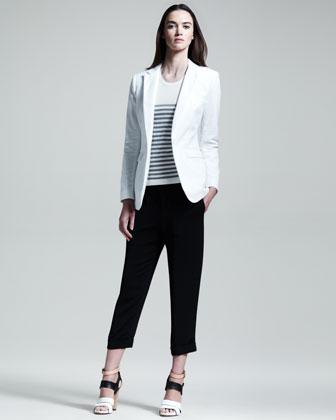 Moda. Inspiración. Como combinar blazer o americana blanca