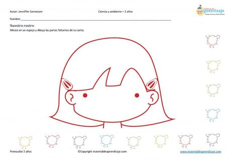 02 ciencia y ambiente 2 años_mi rostro