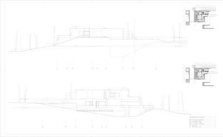 Alzados1 NUEVAS IMÁGENES DE OBRA DE UNA EXCLUSIVA VIVIENDA UNIFAMILIAR DE MADRID: COLOCACIÓN DE PIEDRA EN FACHADA
