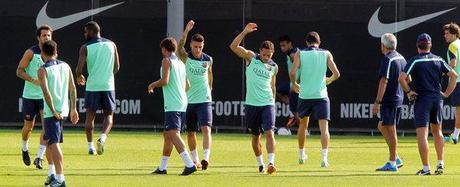 Messi, baja por precaución para el partido contra el Málaga