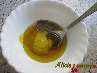 ENSALADA CON UVAS NEGRAS