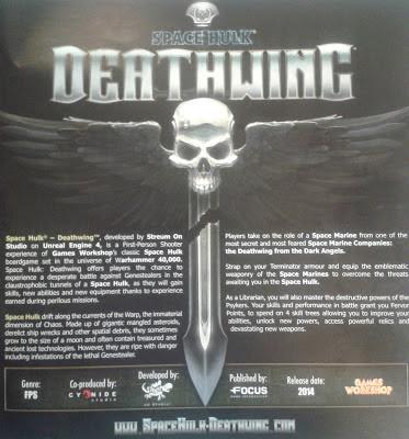 Space Hulk Deathwing:Nuevo vídeojuego de W40K para 2014