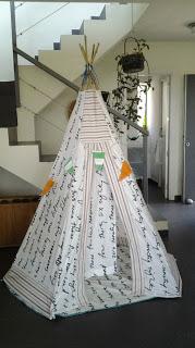 TIPI DE TELA PARA NIÑOS