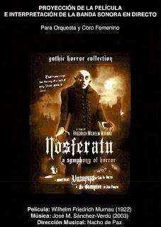 Sánchez-Verdú resucitando a Nosferatu