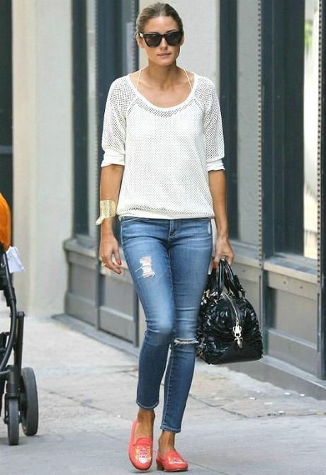 VISTE COMO: Olivia Palermo (y sus pantalones fetiche)