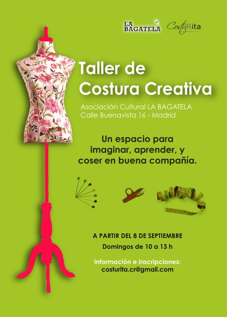 Taller de Costura Creativa. Domingos de 10 a 13h. - Paperblog