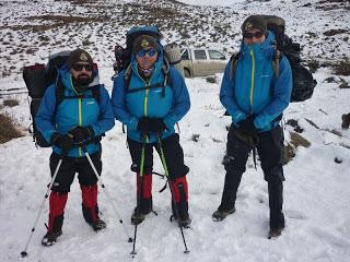 TEMPERATURAS EXTREMAS ENFRENTA EXPEDICIÓN A LA CORDILLERA PAINE