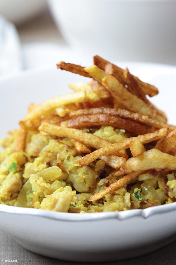 Bacalhau a bras a mi manera