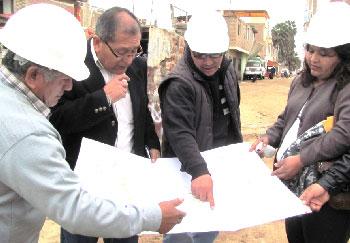 En Cañete: GORE LIMA INICIO TRABAJOS DE ALCANTARILLADO EN LA QUEBRADA –SAN LUIS