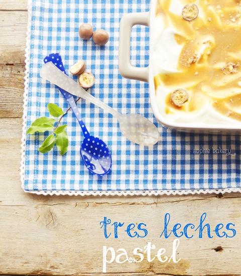 PASTEL TRES LECHES con Caramelo Salado & Maltesers