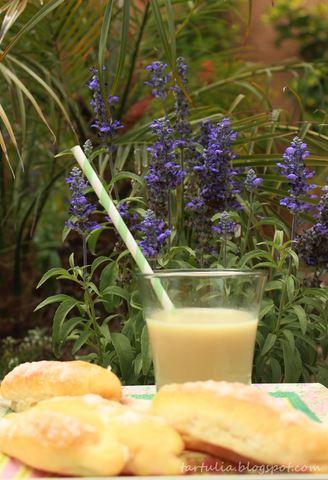 Horchata y Fartons - Suizo. Recetas Sencillas