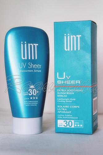 UV Sheer SPF30 PA+++, el Protector Solar Refrescante de ÜNT