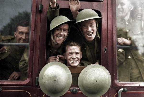 tropas britanicas 1939 color Fotos históricas a color (coloreadas con photoshop)