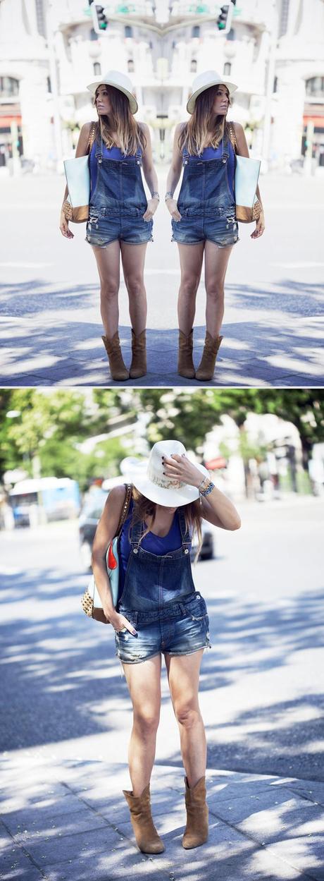 street style metropoli madrid zara jumpsuit barbara crespo outfit