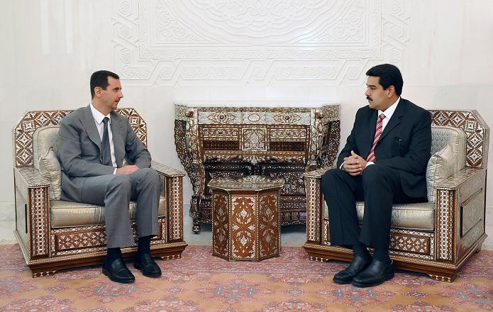 Nicolás Maduro APOYA al asesino Al-Assad,INCREIBLE!