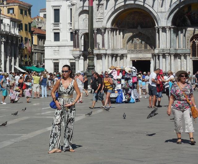 Street style: Turistas en Venecia