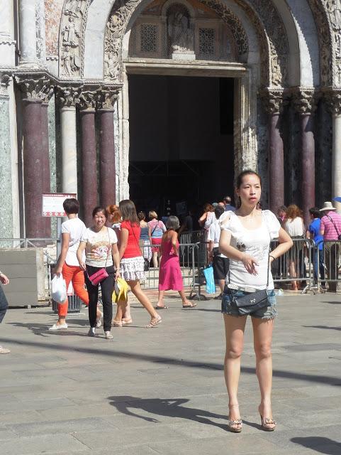 Street style: Turistas en Venecia