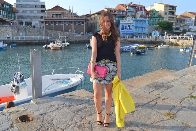 EL REGRESO..... FALDA JACQUARD ETNICO