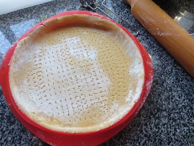 Tarta Caprese (Tomate, albahaca y mozzarella)