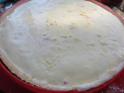 Tarta Caprese (Tomate, albahaca y mozzarella)
