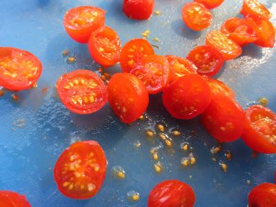 Tarta Caprese (Tomate, albahaca y mozzarella)