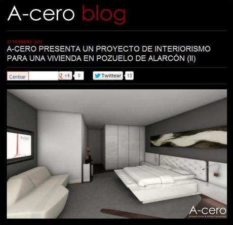 A-cero Projects Imágenes de obra del interiorismo diseñado por A-cero en una vivenda ubicada en Pozuelo
