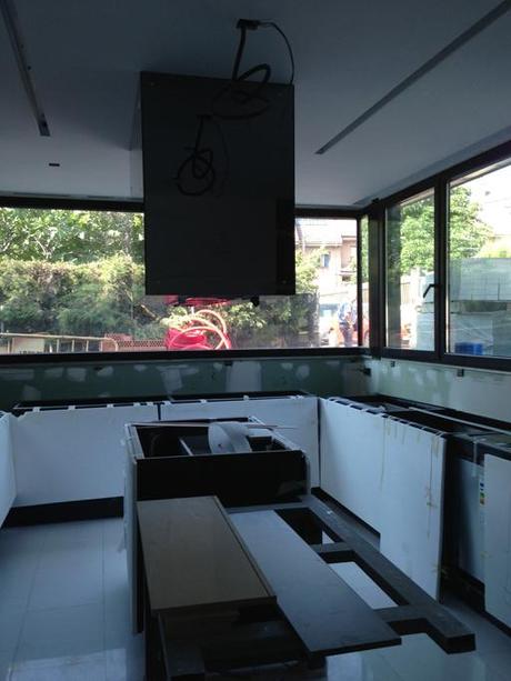 A-cero Projects Imágenes de obra del interiorismo diseñado por A-cero en una vivenda ubicada en Pozuelo