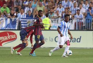 MALAGA CF  0-1  FC BARCELONA