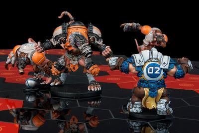 Partes del tablero de Dreadball
