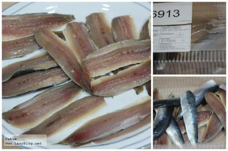 Mini emparedados de sardinas con pimientos. Receta