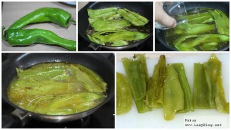 Mini emparedados de sardinas con pimientos. Receta