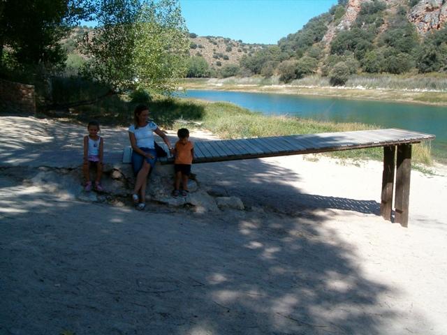 Embarcadero de la Laguna San Pedro en 2006