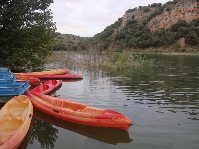 Embarcadero de la Laguna San Pedro en 2010