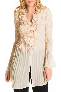 DERHY.COM Poliéster camisa plisada - blusa Cabure | Derhy