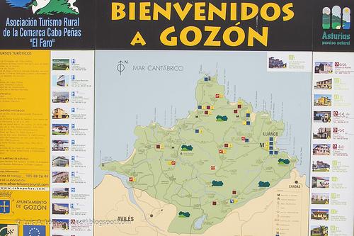 Calles de Luanco, Asturias