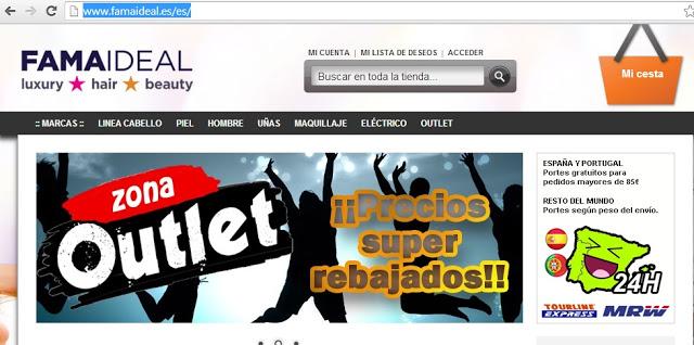 Mis compras on-line: Famaideal