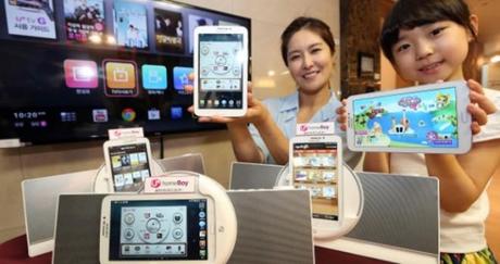 LG lanzó en Corea del Sur un tablet hecho por Samsung