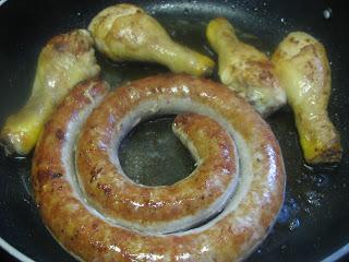 RUSTIDO DE POLLO Y BUTIFARRA