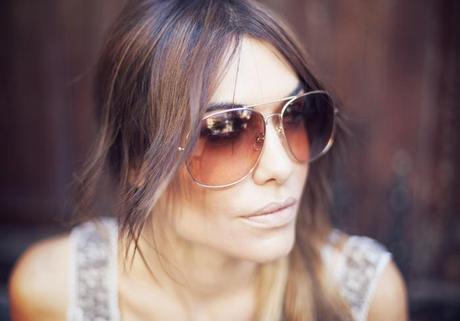 street style silver gladiators barbara crespo outfit