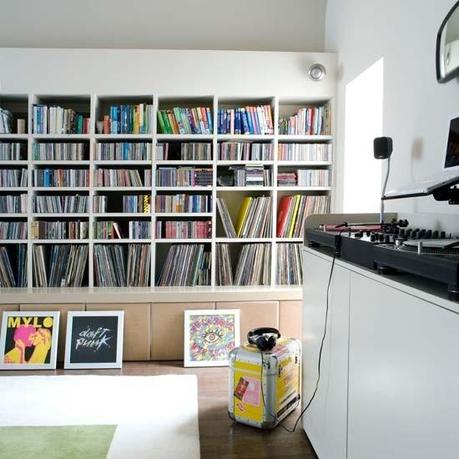 ORGANIZAR LOS VINILOS. DECORACIÓN PARA MÚSICOS