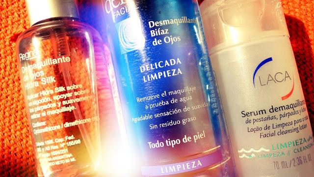 Cómo desmaquillar correctamente los ojos.